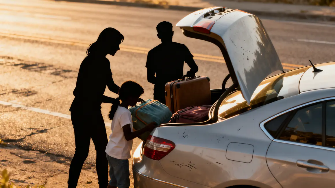 famille charge bagages location voiture sans franchise