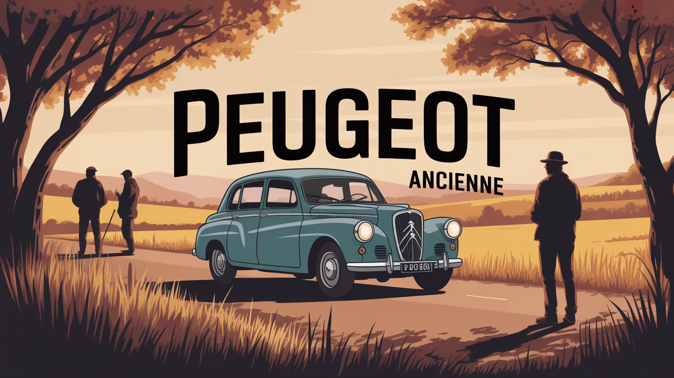 illustration ancienne peugeot collection