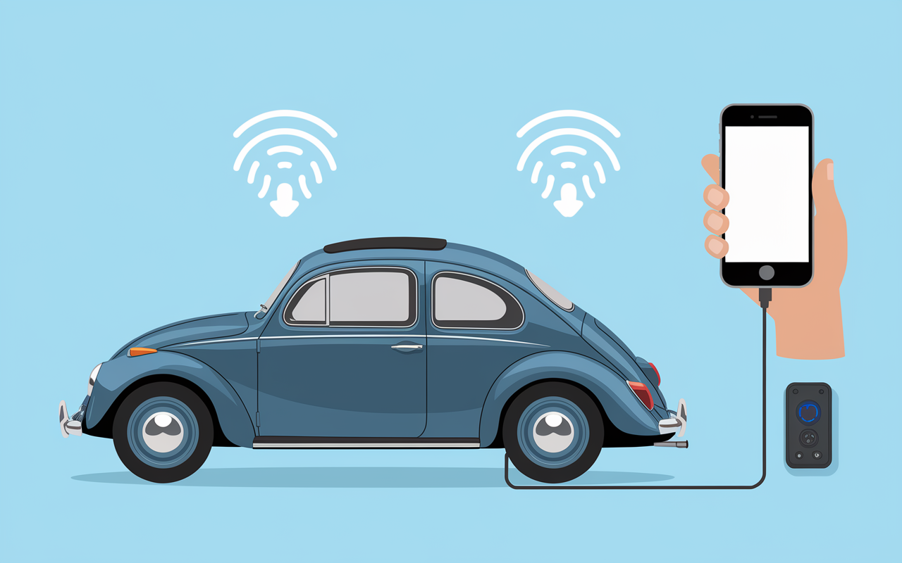 installation bluetooth voiture moderne et ancienne