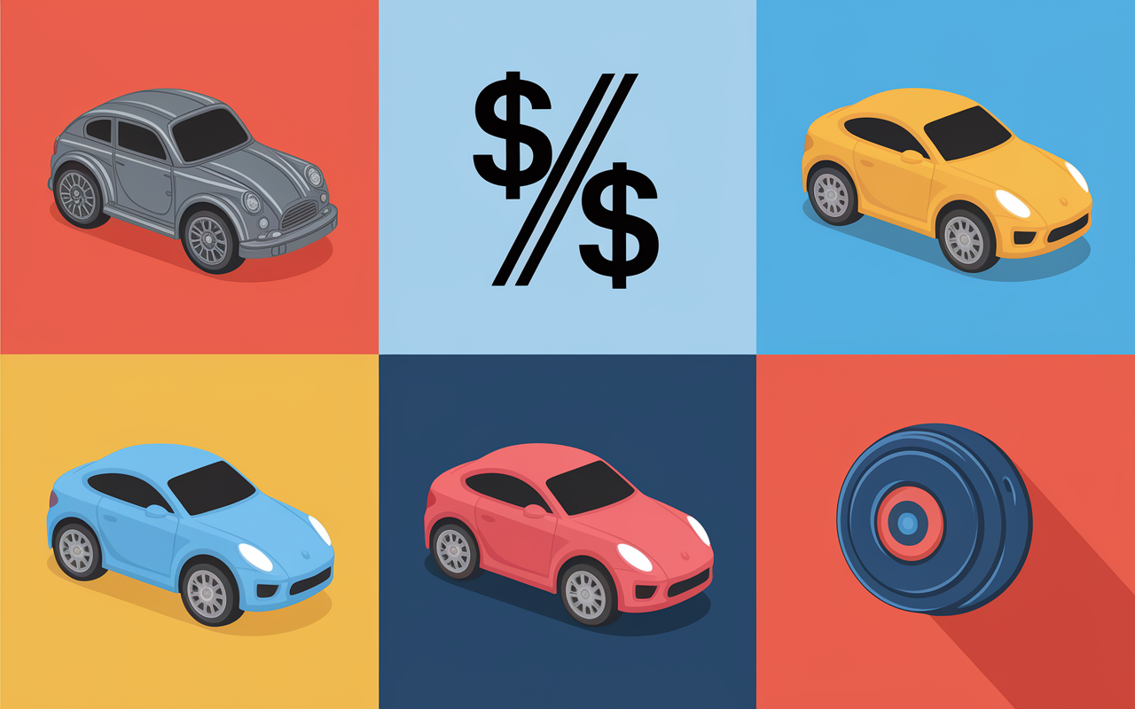 tableau comparatif voiture jouet metal plastique telecommandee