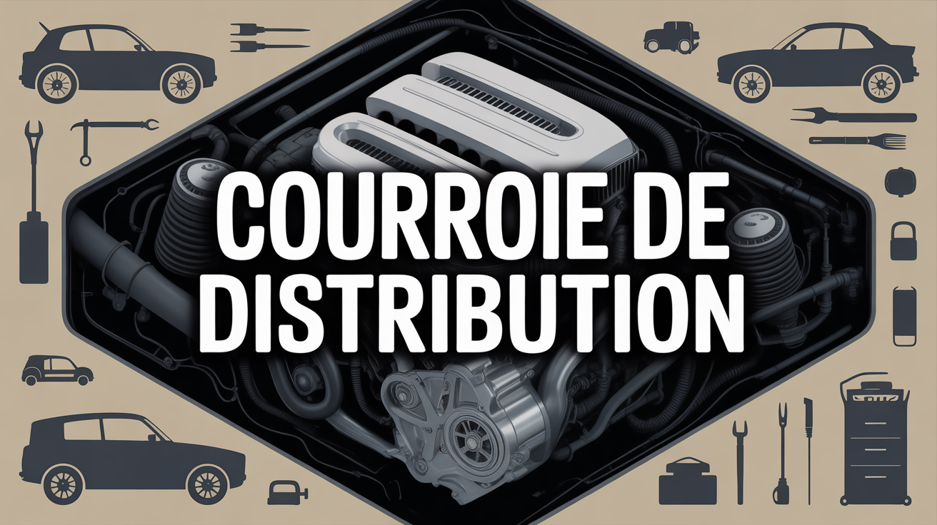 Image moteur courroie de distribution quand la changer