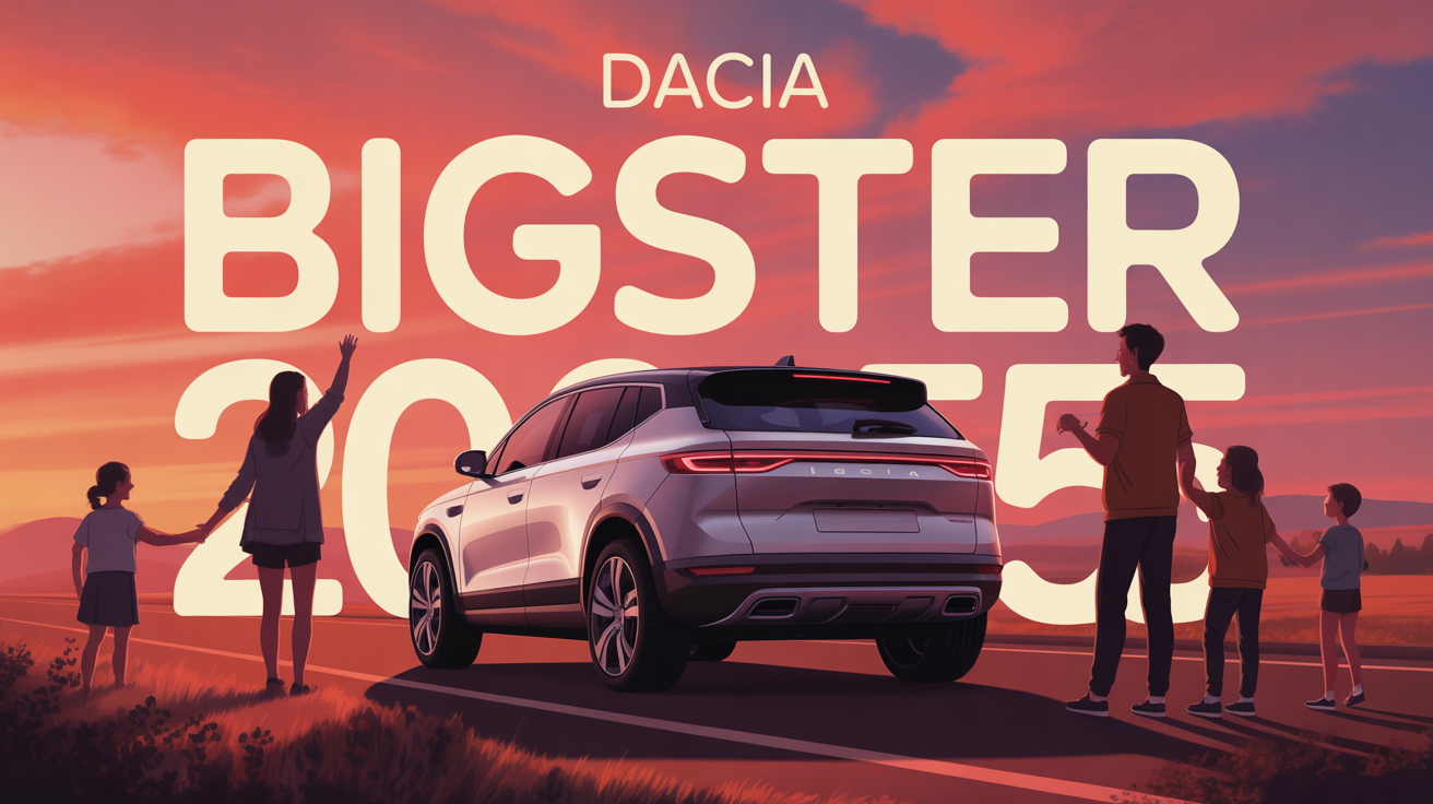 dacia bigster vue avant route famille 2025