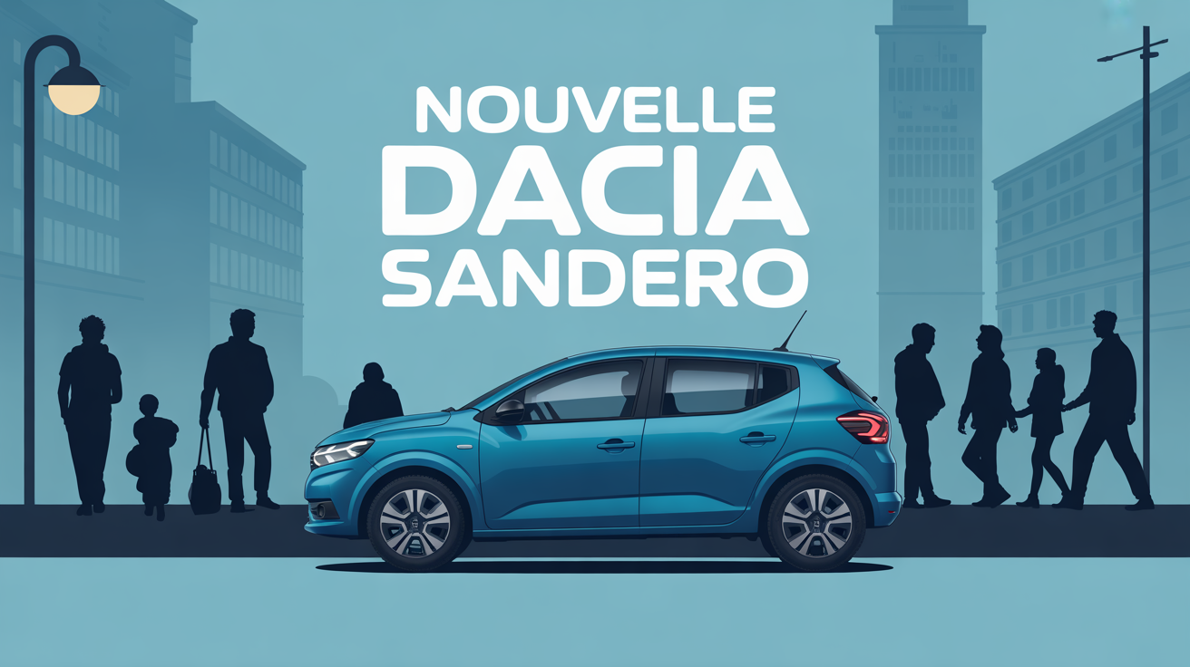 dacia sandero nouvelle silhouettes urbaines