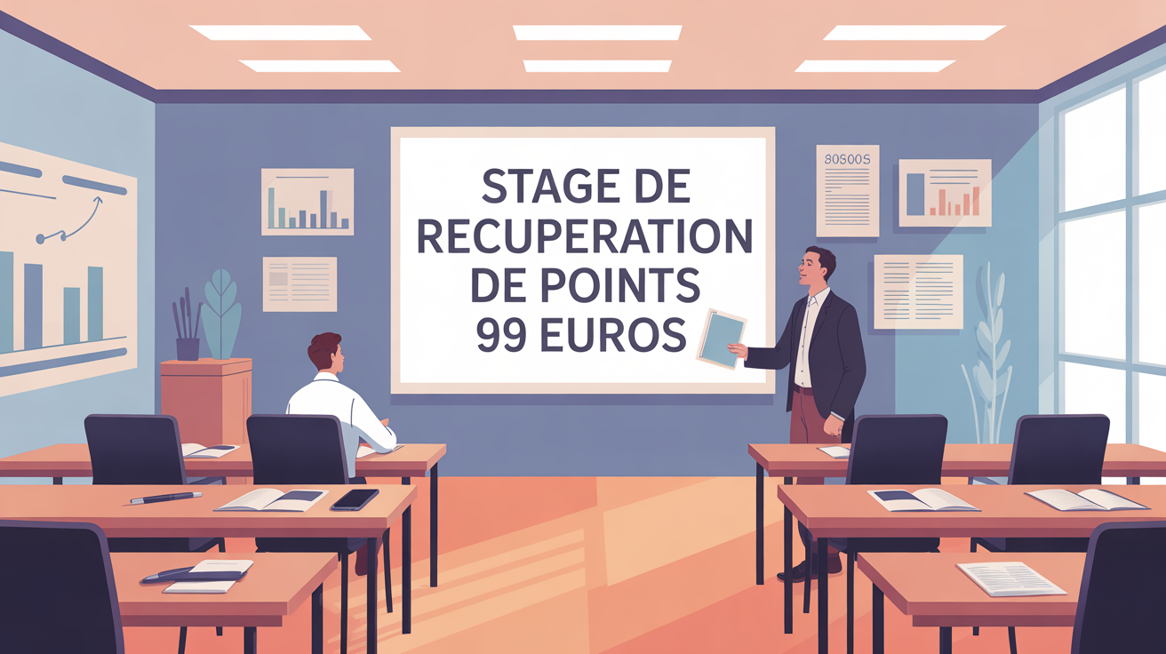 stage récupération points 99 euros illustration salle