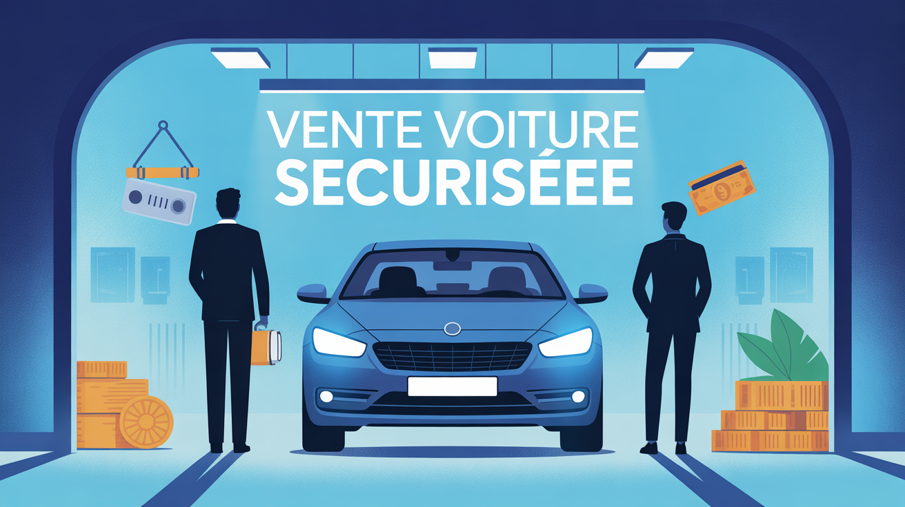 Illustration vendre sa voiture rapidite securite