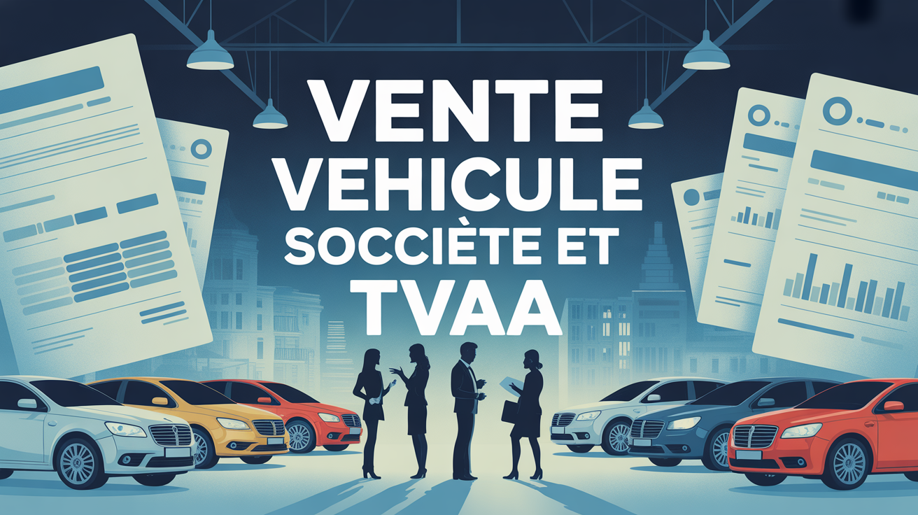 vente véhicule société à particulier tva visuel parking entreprise