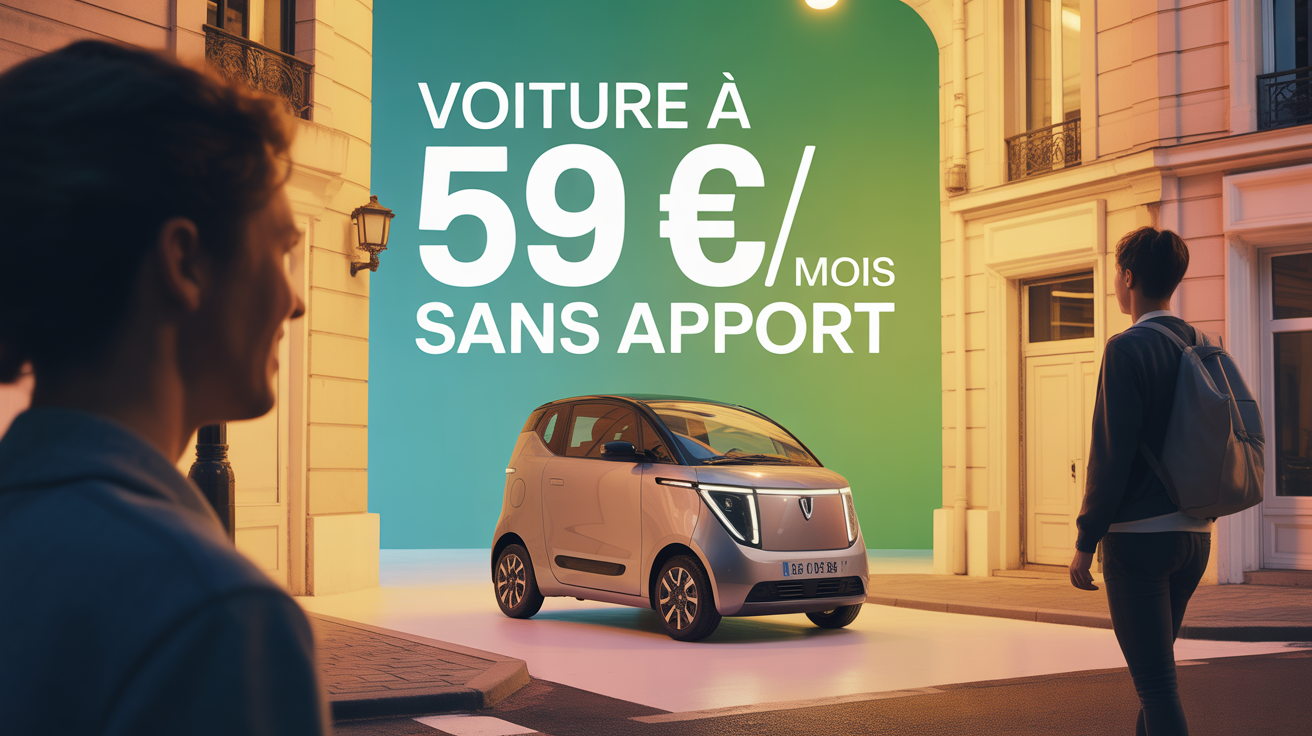 visuel voiture 59 euros par mois sans apport