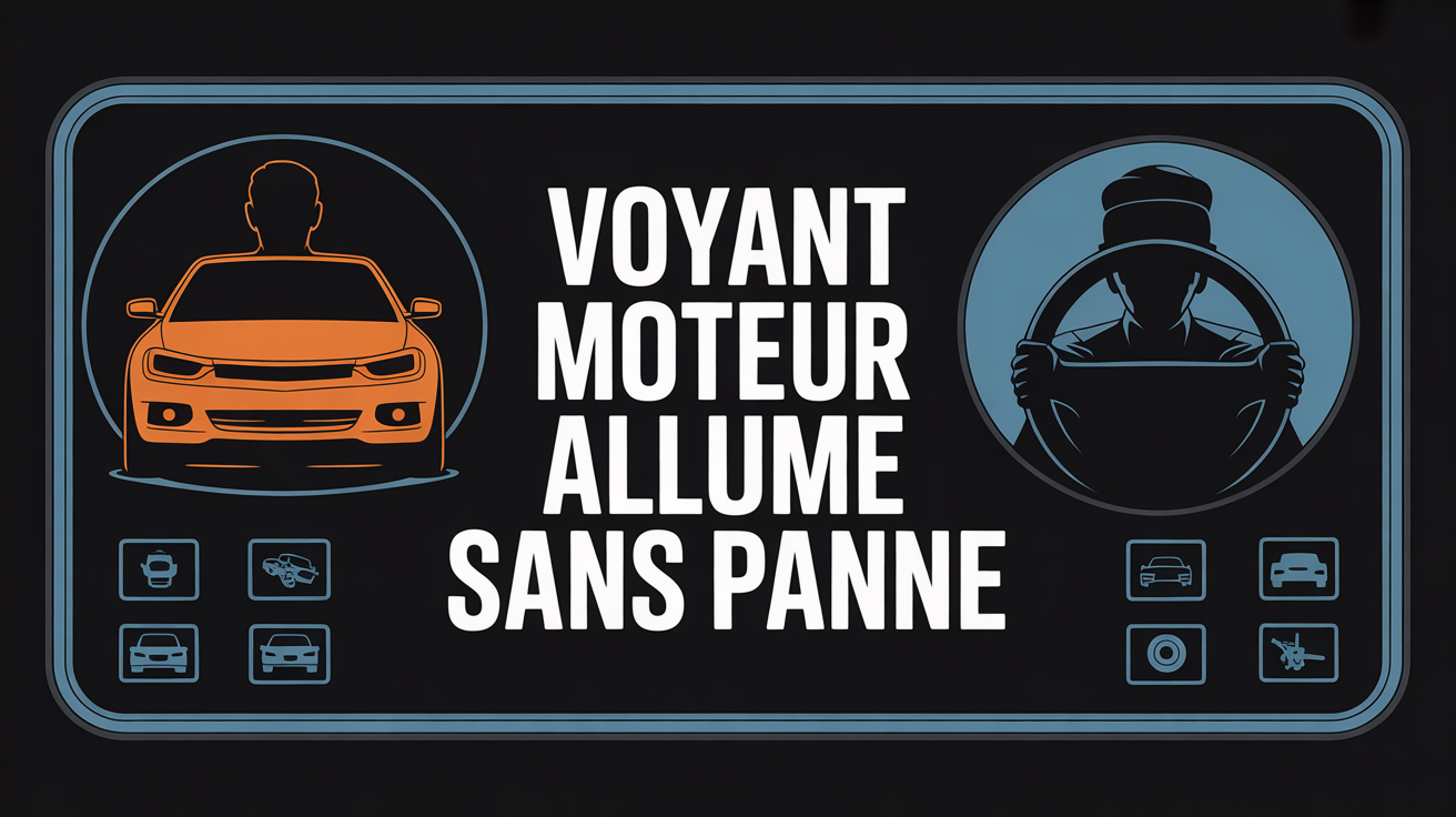 Voyant moteur allumé mais pas de problème sur tableau de bord