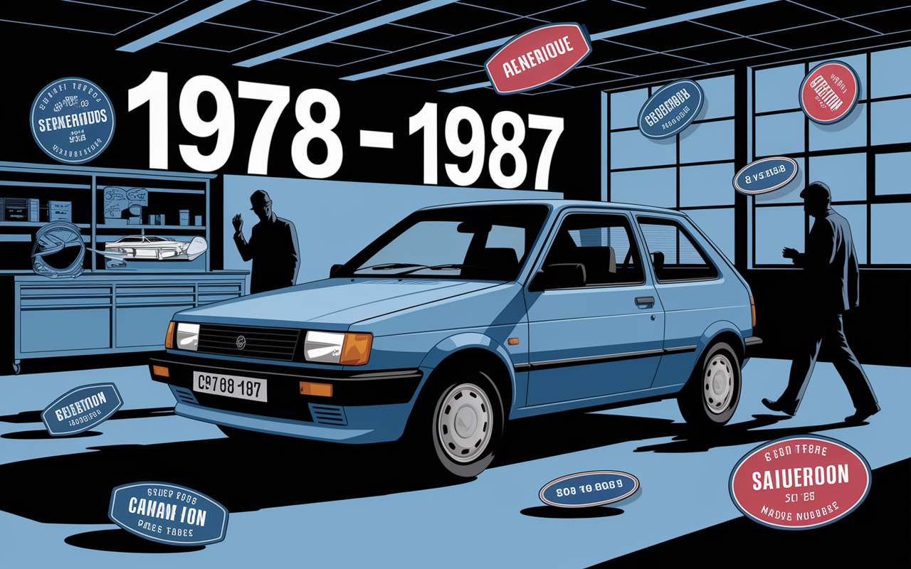 chrysler horizon compacte badges 1978-1987