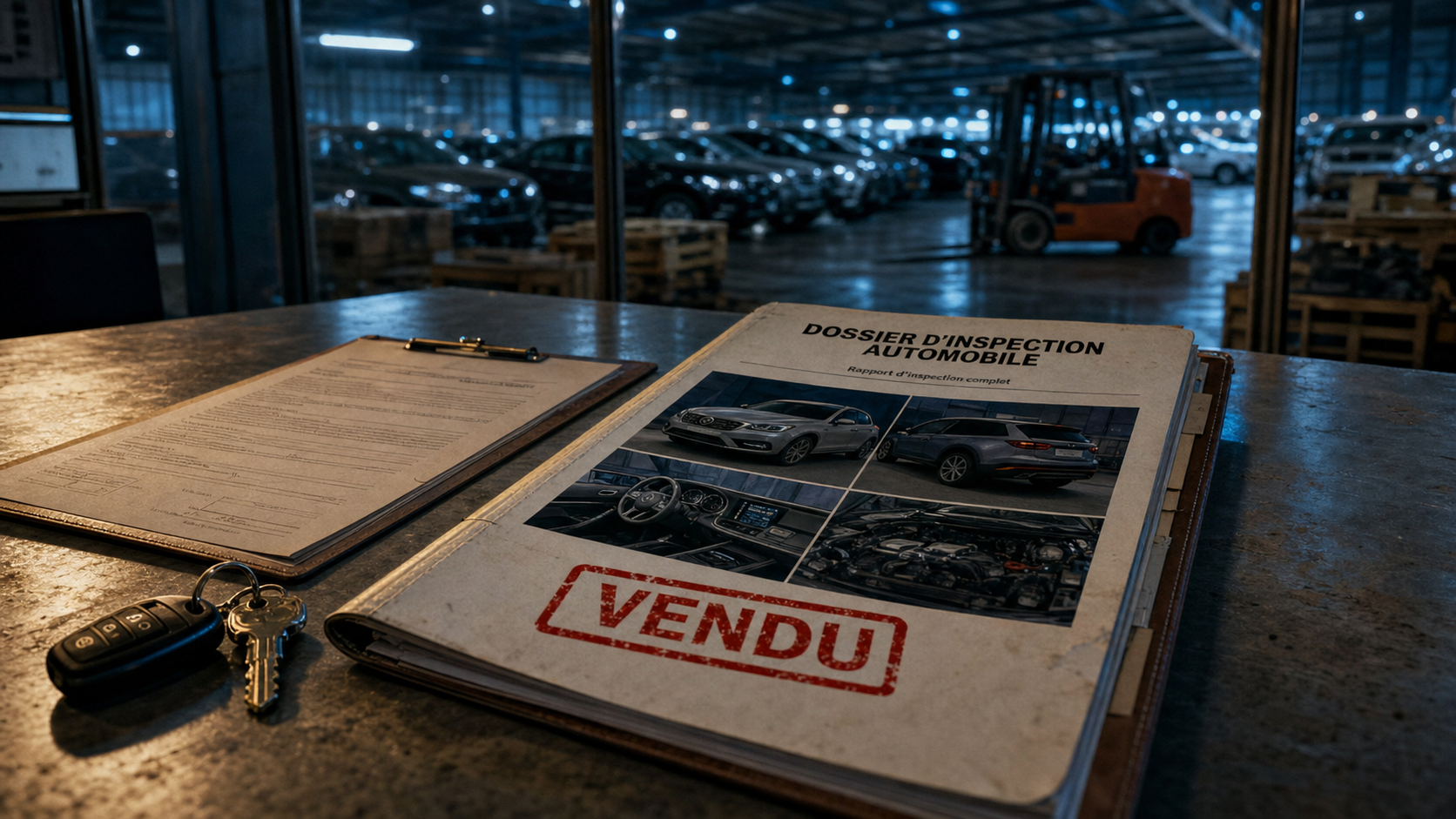 Que deviennent les voitures de vendez votre voiture.fr ? Contrat VENDU et documents.