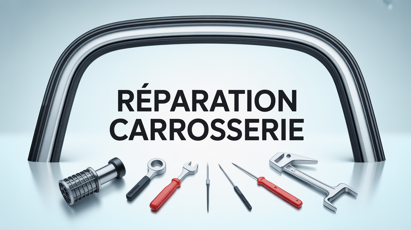 redresser carrosserie outils sur capot