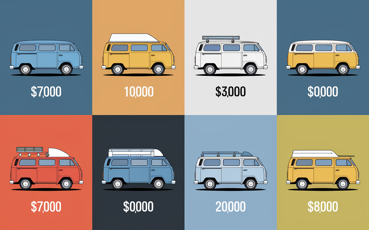 van aménagé occasion pas cher différents modèles et prix