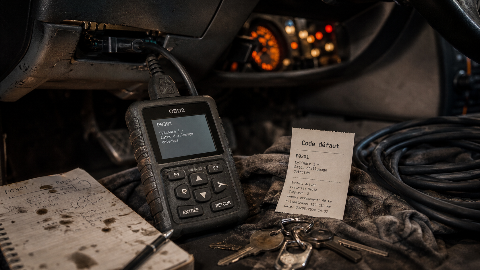 Comment enlever le voyant casse moteur avec une valise OBD2 avant d’aggraver la panne