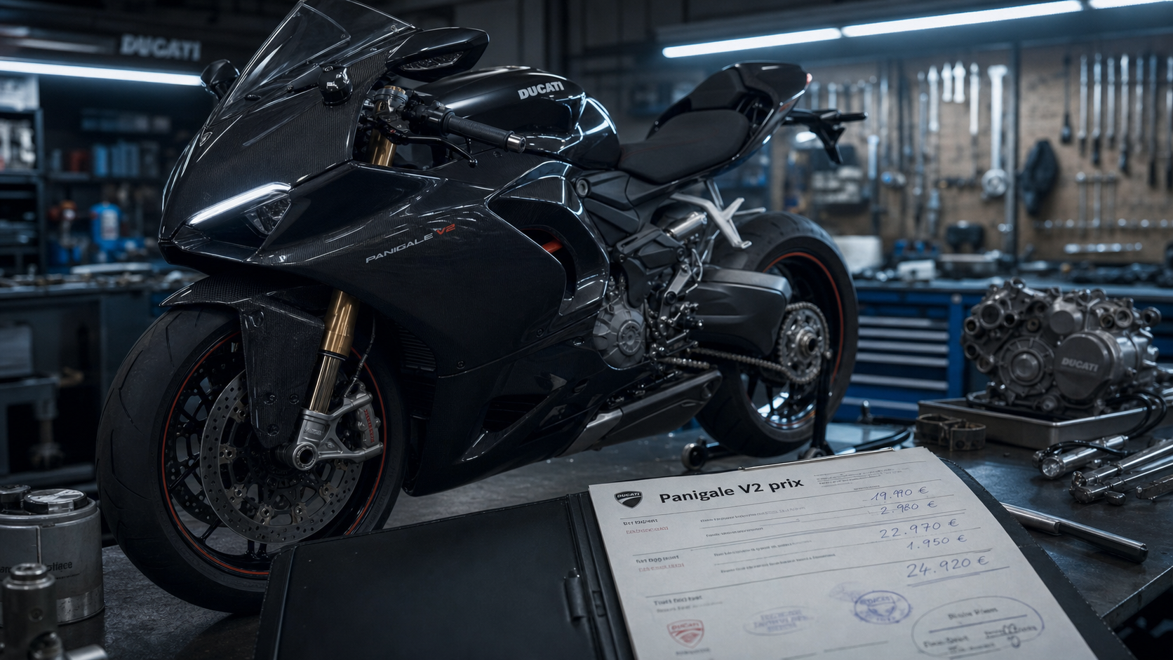 Panigale V2 prix en atelier : comparaison et options