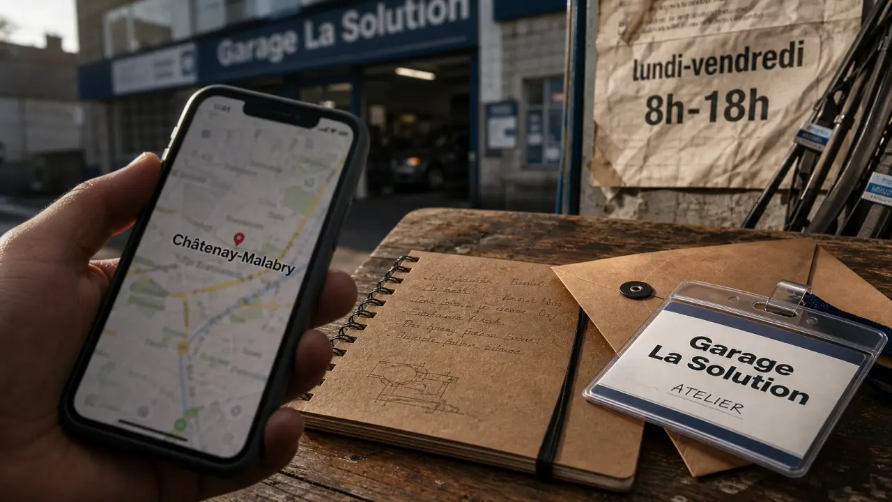 La solution garage auto moto à Châtenay-Malabry, horaires 8h-18h