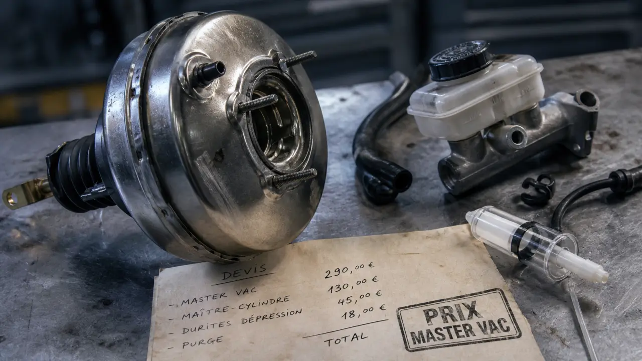 Mastervac prix : devis neuf ou reconditionné sur établi atelier