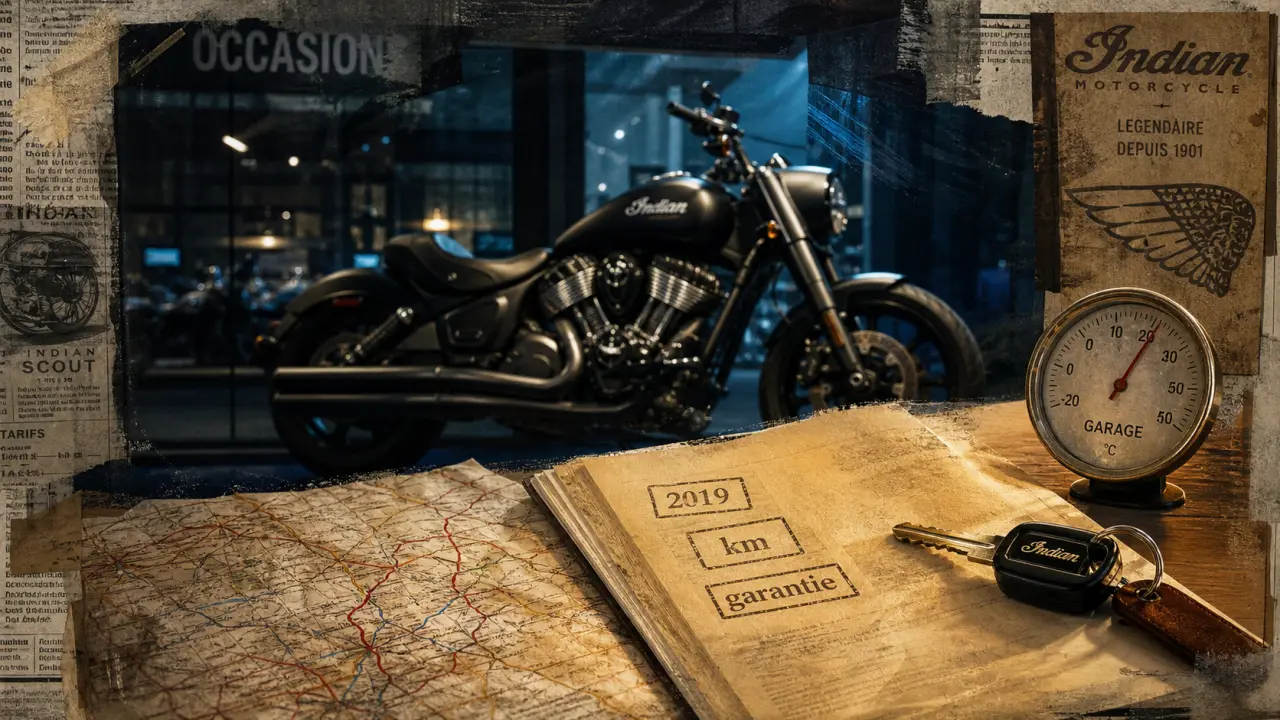 Moto indian occasion : comparer prix, km et garantie avant achat