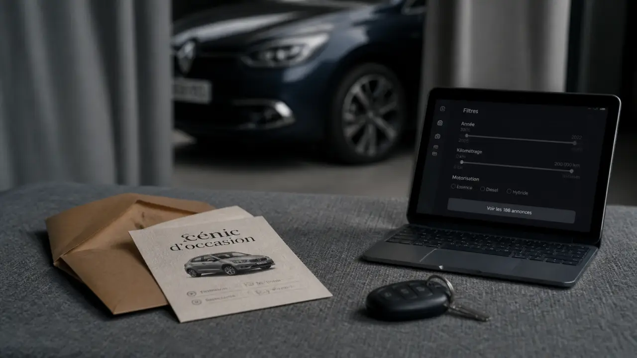 Renault Scenic occasions : prix TTC et garanties à comparer