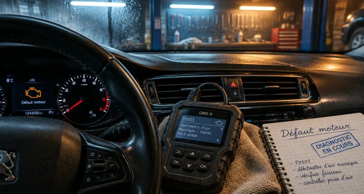 Défaut moteur : faites réparer le véhicule immédiatement